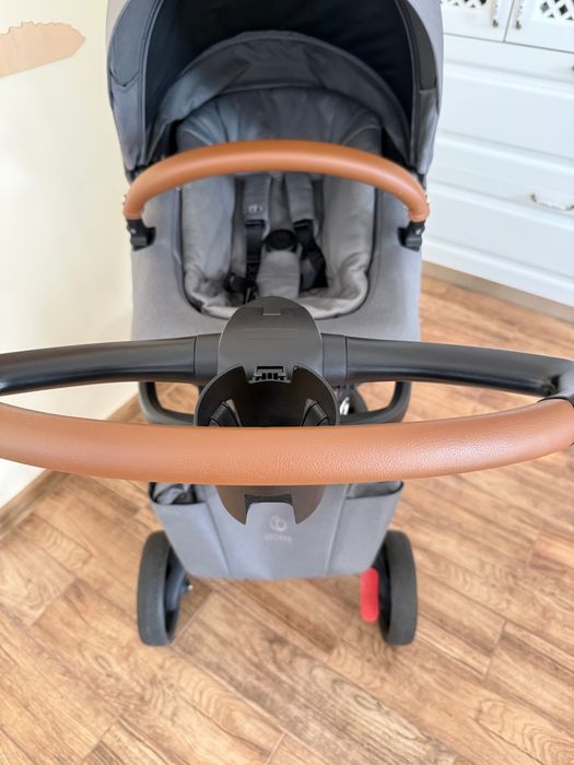 Бебешка количка Stokke Xplory  X + Carry Cot - Modern Grey