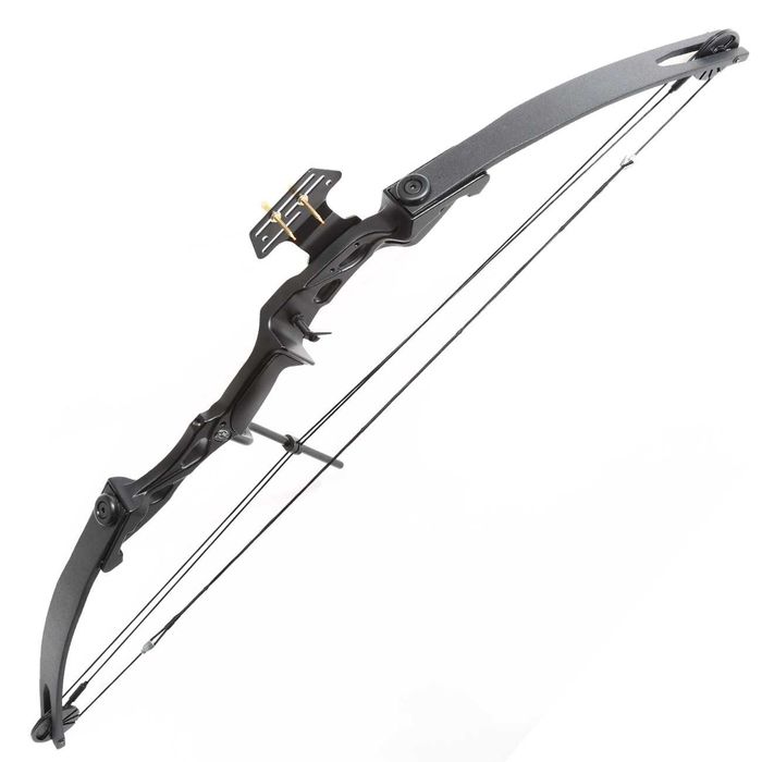 Силен Лък Man Kung MK-CB55B compound 55 либри Комплект с мерни прибори