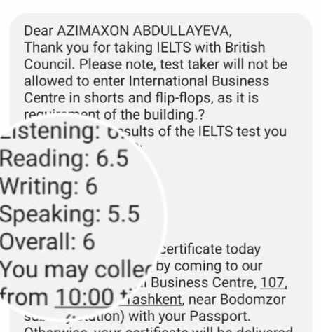 IELTS & General English Online | Natijaga yo‘naltirilgan kurs