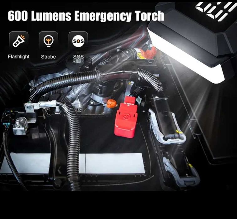 Стартер за акумулатор Jump Starter 12v за автомобил-ван-джип-бус