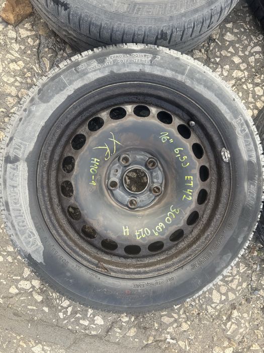 Стоманени джанти VOLKSWAGEN 3C0601027H 6.5" x 16" 5x112 ET 42 ном 10