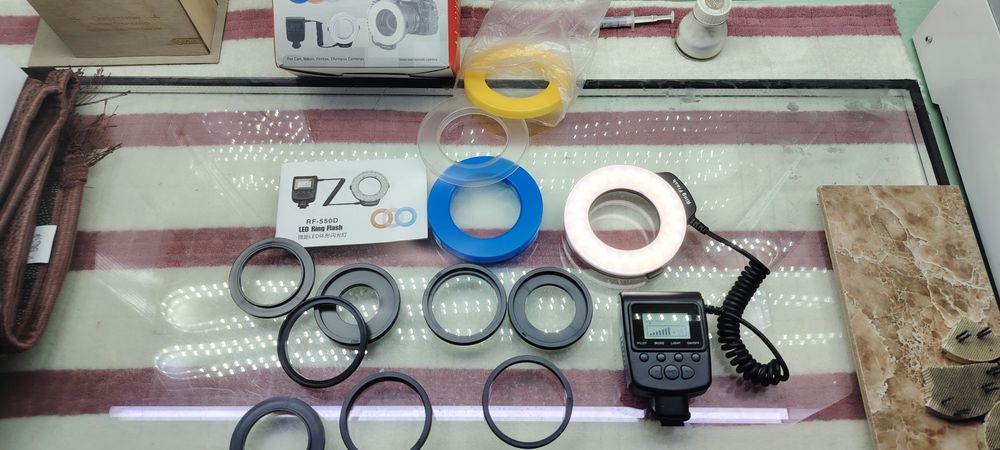 Вспишка спишка makro Led RF 550 D