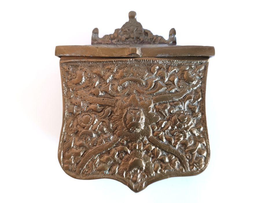 Бронзова Барутница Кутийка за Евзи Паласка Фишеклък