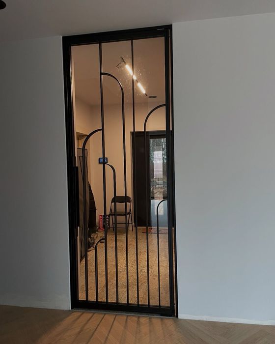 Лофт перегородки из алюминия