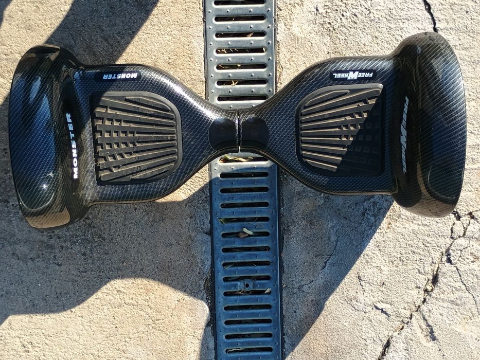 Hoverboard Freewheel Monster Smart Carbon