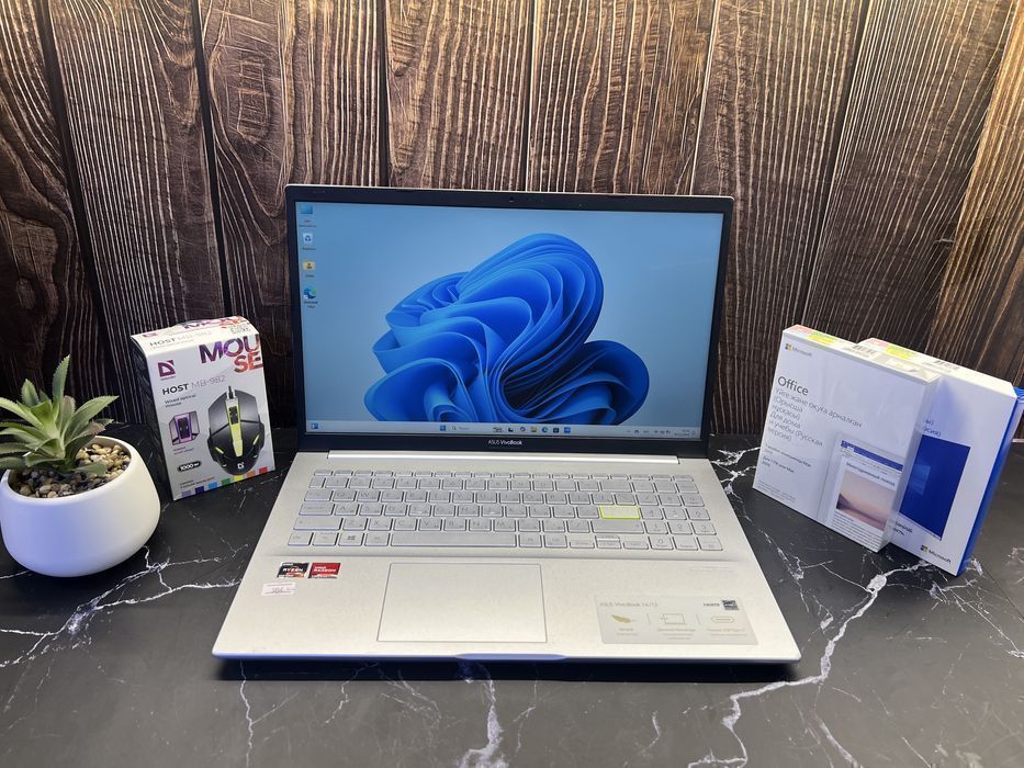 Ноутбук бизнес класса ASUS VivoBook 15 | Ryzen 7-5700U | 8GB | 256GB