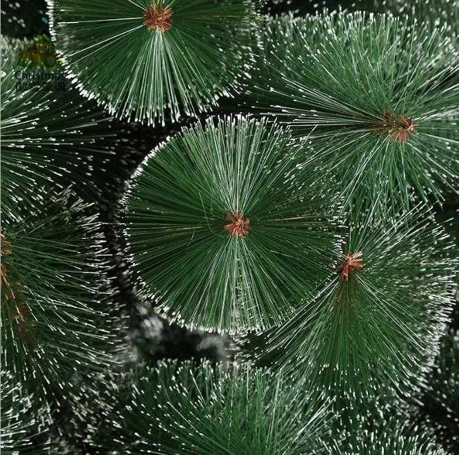 Pin Artificial Verde Lucios, 240cm, Varfuri Ninse,Brad Artificial Nins