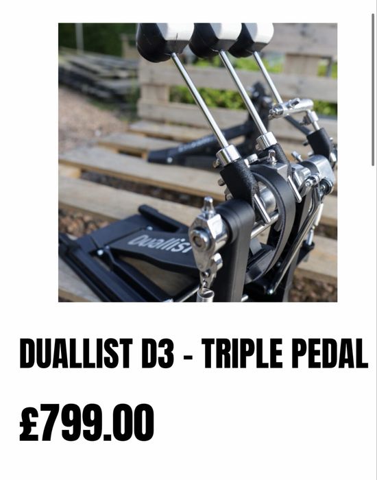 Троен педал Duallist D3