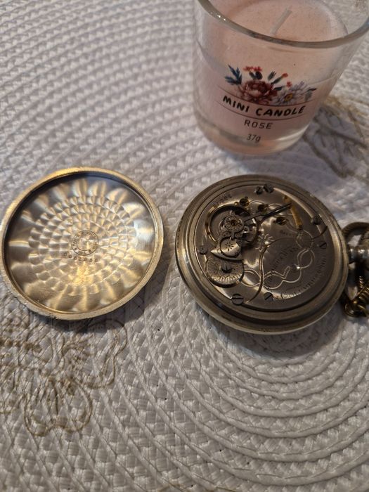 Уникален антикварен американски джобен часовник Columbia Watch Co