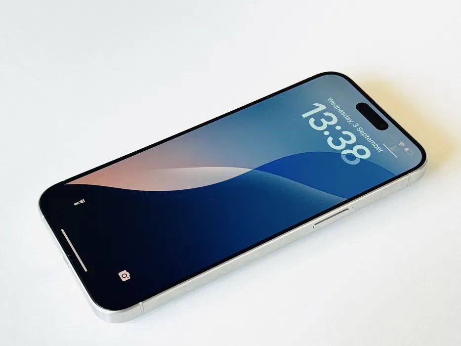 Iphone 15 Pro Max 256GB White Titanium 100% Батерия! Гаранция 6 мес