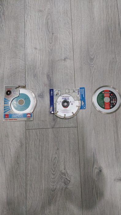 Set 3 discuri profesionale , beton, ceramica, granit, marmura, gresie