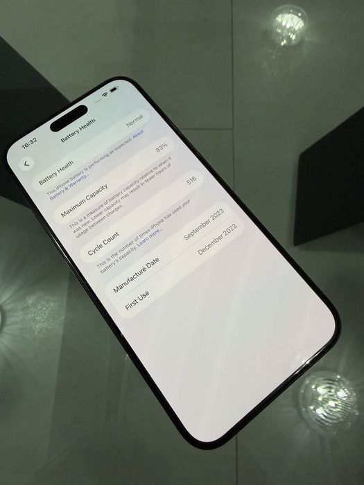 iPhone 15 Pro Max blue titanium 256GB • IMPECABIL • neverlocked