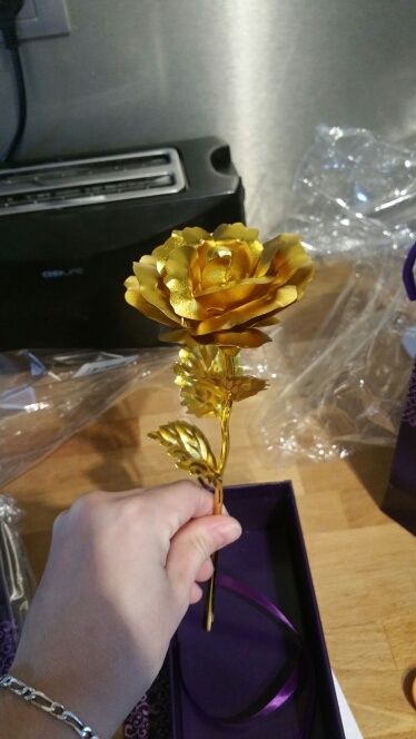 ПРОМОЦИЯ златна роза 24к