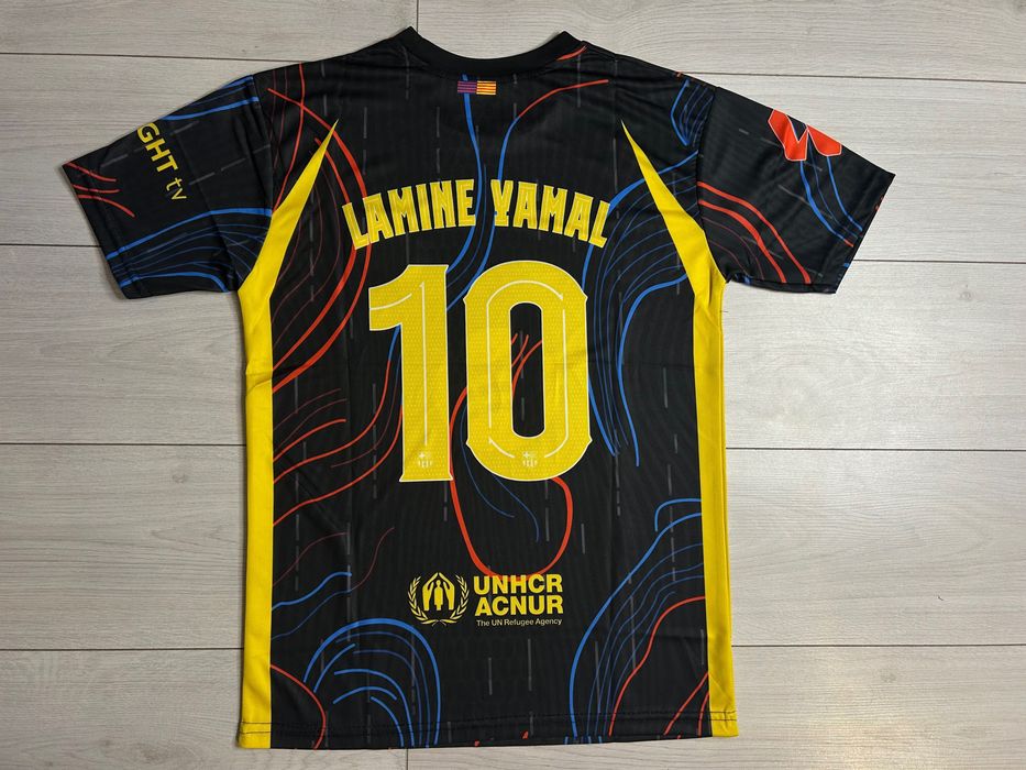 Tricou FC Barcelona multicolor  lamine yamal /26