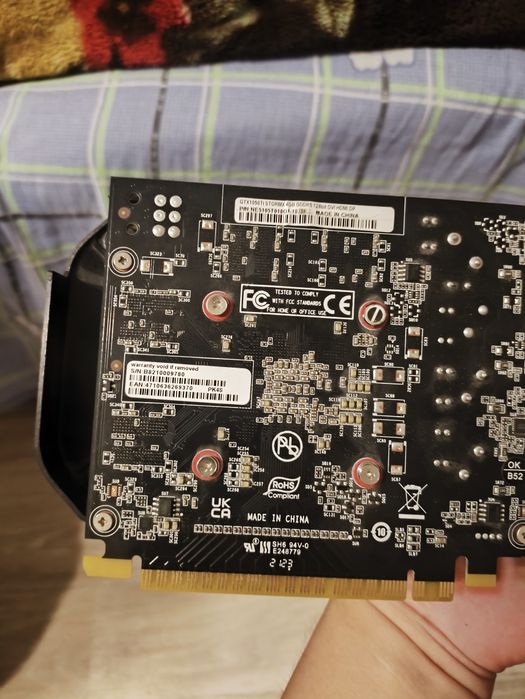 Palit gtx 1050 ti 4gb Видеокарта