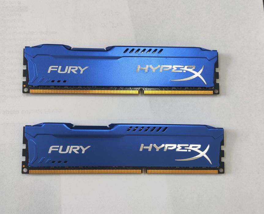 RAM 8GB X 2buc DDR3 HyperX  Fury