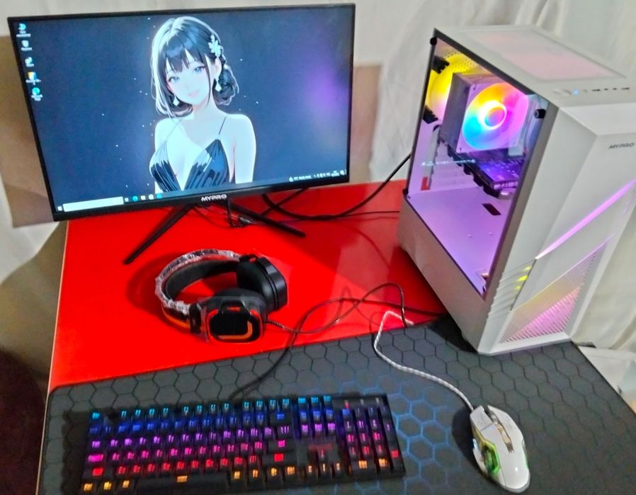 Igravoy Kampyuter 1050ti ozu 16gb ssd 256gb manotor 27 i5 7400