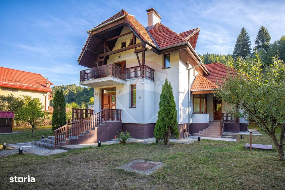 Vilă Moieciu, 375 mp util + teren 2.992 mp, View - Comision 0