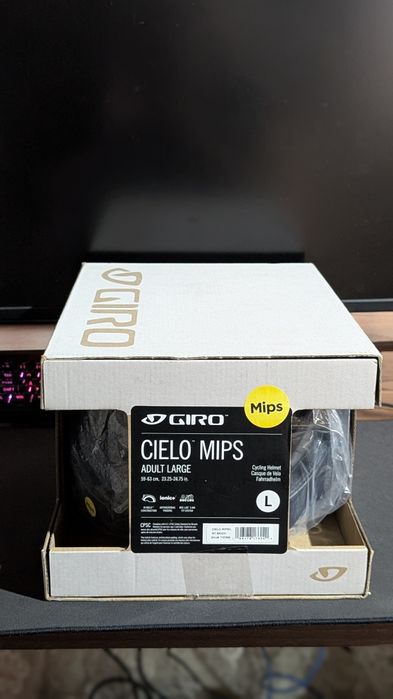 Велошлем Giro Cielo MIPS, размер L (59-63см), новый