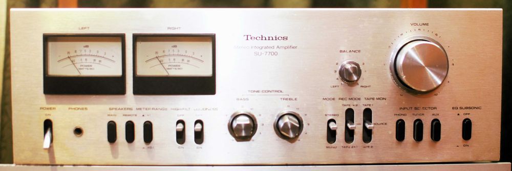 Интегральный  усилитель Technics SU 7700