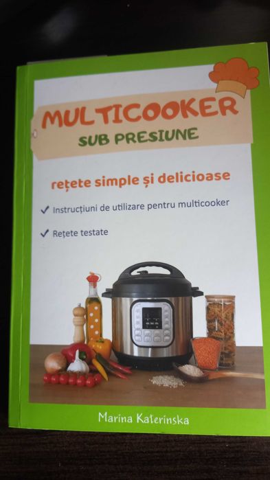 Multicooker sub presiune nou, capacitate 6 litri si carte rețete