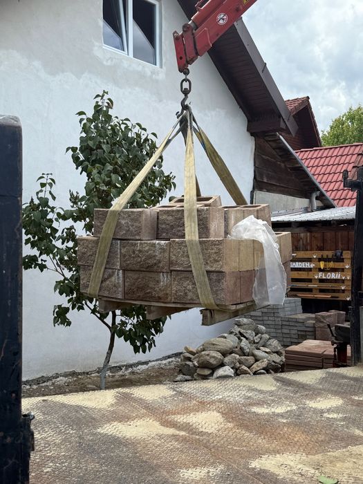 Autoutilitara cu macara