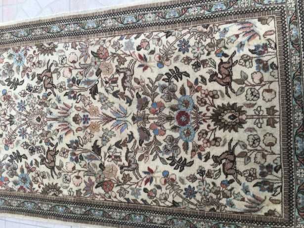 Superb covor persan-lana-manual-tematica pictoriala-Franta