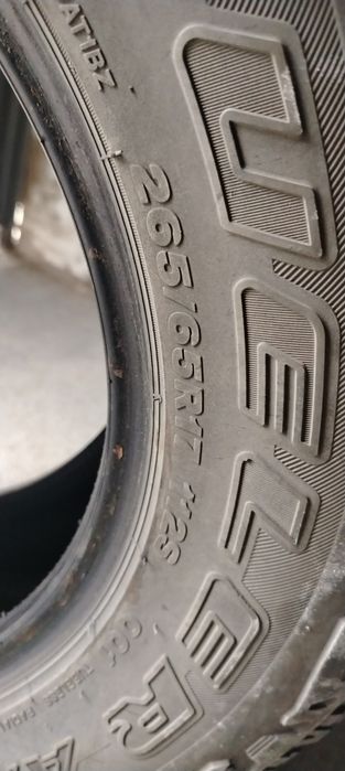 Продается шины 265/65/17 4шт