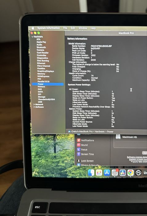 MacBook Pro M2 13,3", 8Gb Ram, 512Gb SSD, Touchbar,TouchID+MagicMouse