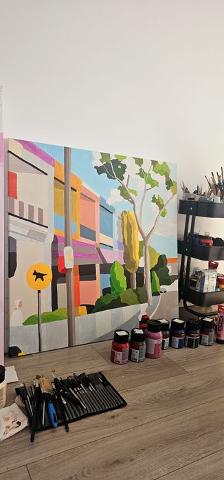 Tablou acrilic 1000 x 1000