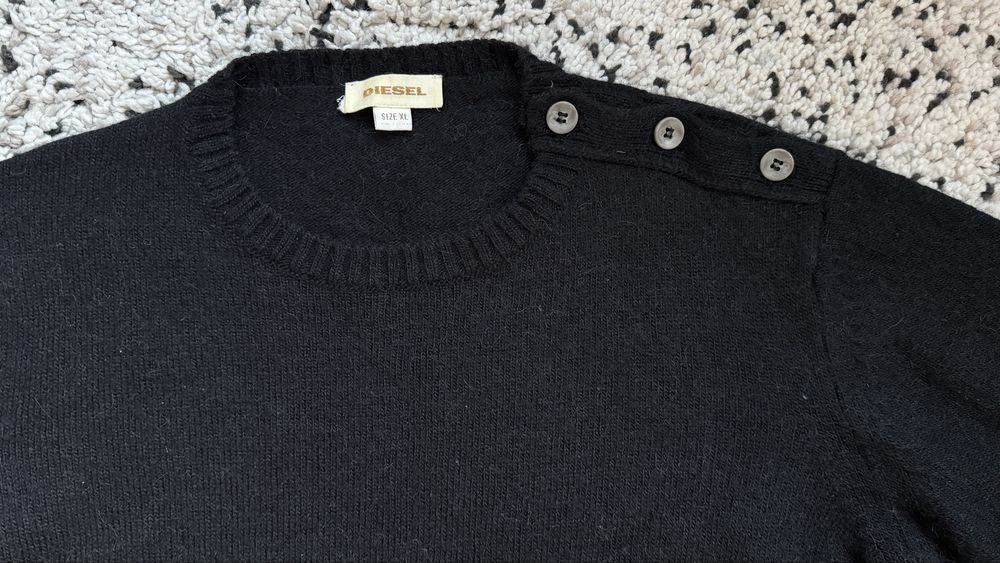 Дамски вълнен пуловер Diesel размер XL