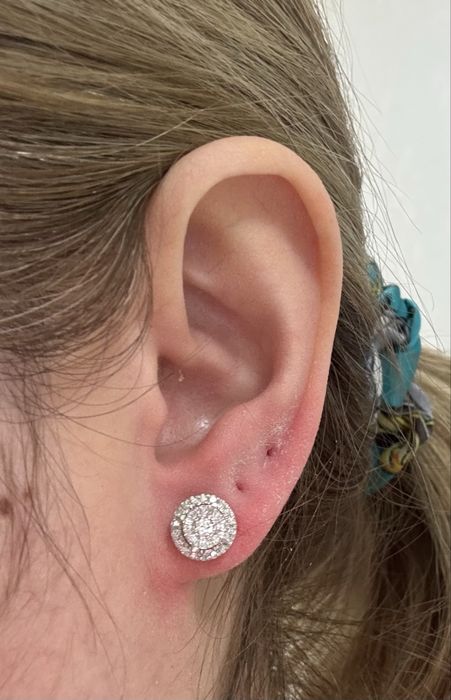 585 Серьги с бриллиантами