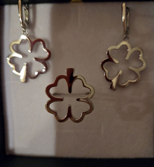 Серебряный набор 925 пробы