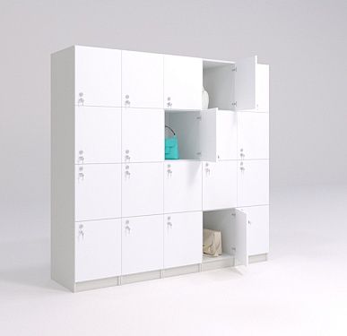 Шкаф купе ячейки Шкаф раздевалку