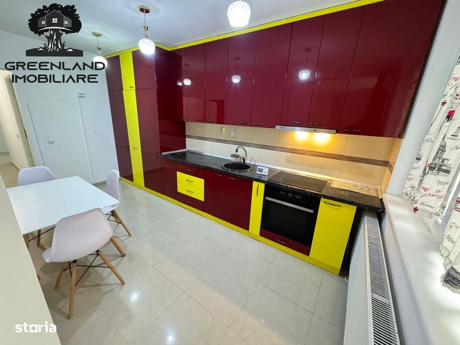 Apartament 65 mp, 2 camere + birou, gradina, etaj 1, Oancea