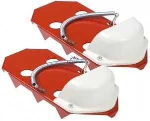 Papuci metalici de mers pe sape/adezivi din mortar Raimondi 137HUSKY