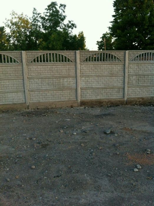 продам железобетонные декоративные заборы