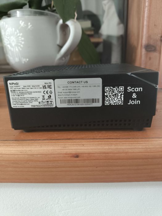 Mini PC Nipogi Am06pro AMD 5800U 32GB RAM 512 GB SSD