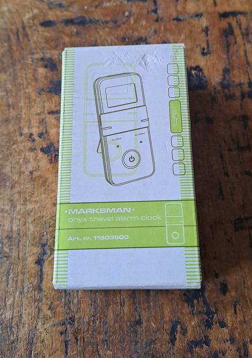 часовник будилник за пътуване Marksman Марксман дигитален с калъф