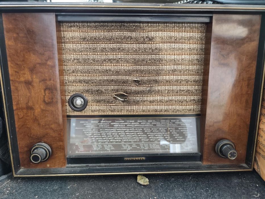 Лампово радио Telefunken super 065wk 1940 г