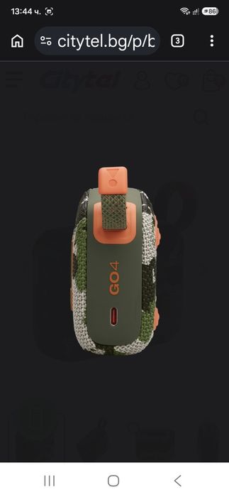 Тонколонка JBL Go 4, Squad