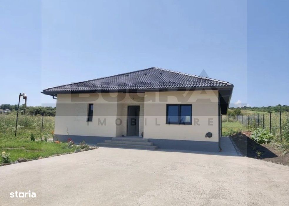 Casa individuala de 130mp, teren 800mp, panouri solare, Salistea Veche