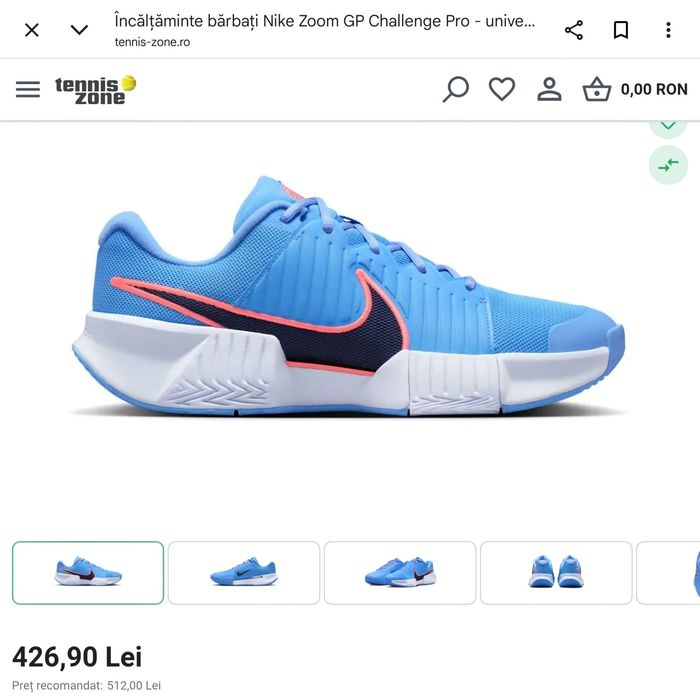 Nike GP Challenge Pro Clay Tenis Padel NOI | 40.5