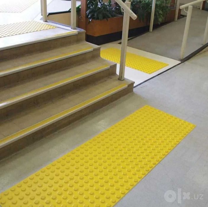 Тактил йўналтирувчи Плитка тактильная противоскользящая, 500x500 Оптом