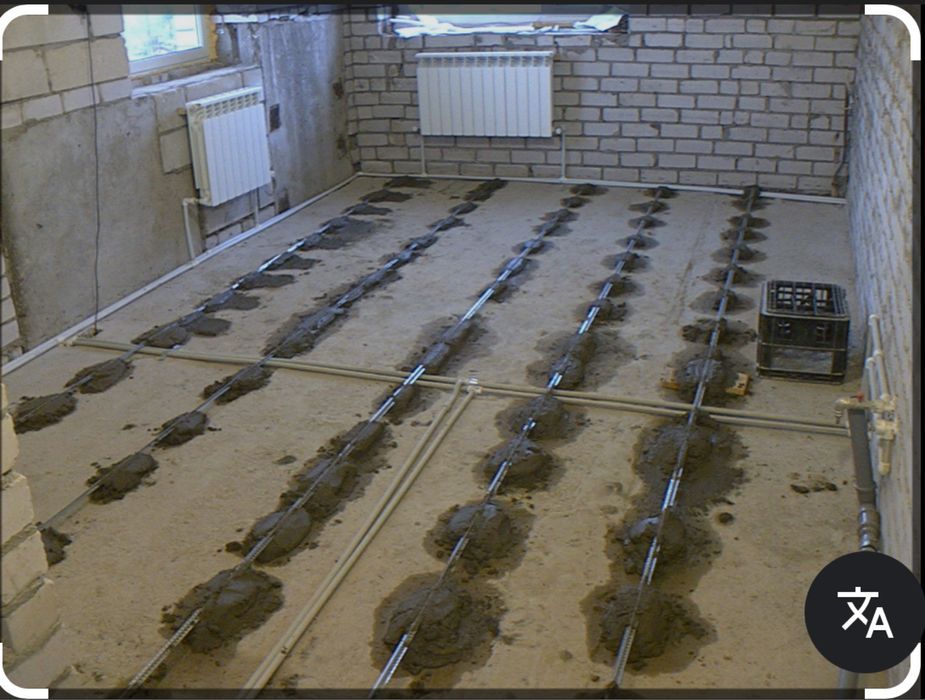 Стяжка полов и демонтаж