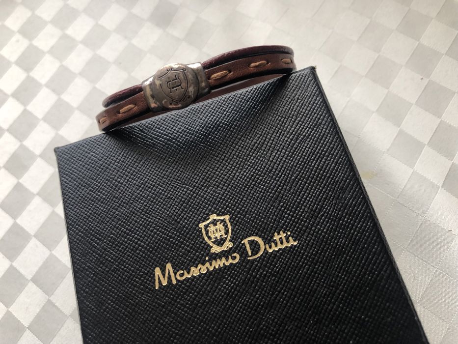 Vand bratara massimo dutti barbati din piele