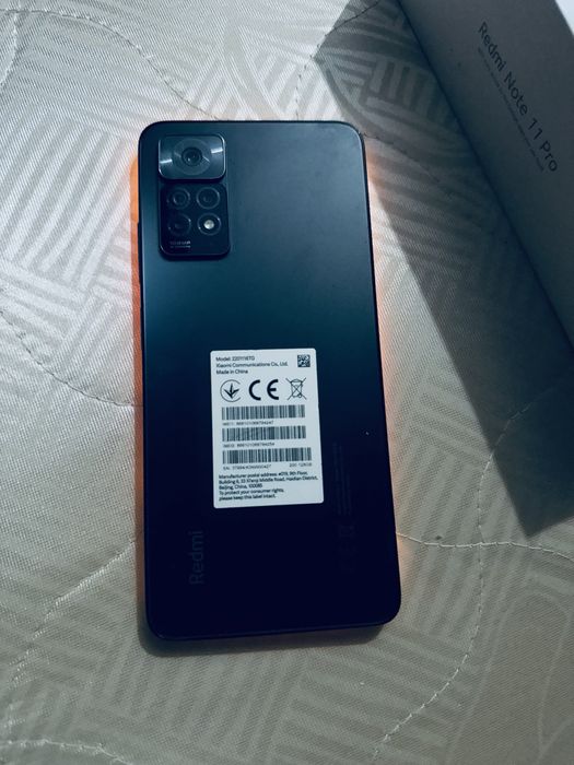 Redmi not 11 pro sotiladi 8/128 katobka dakument hamma narsasi bor