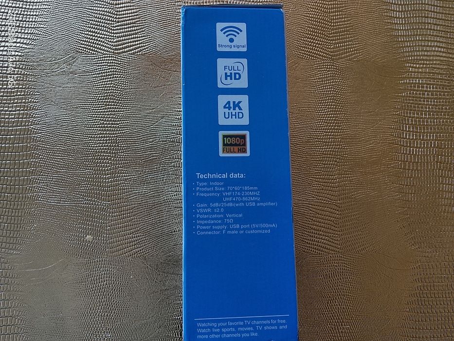 Продавам дигитална HD антена за ефирна и цифрова телевизия