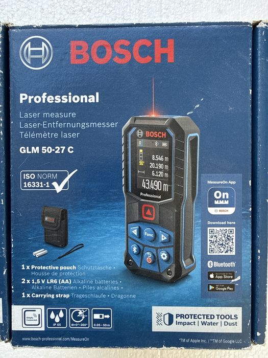 Vind telemetru nou BOSCH GLM50-27C