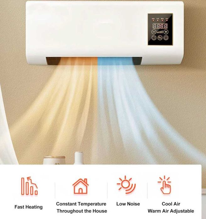Mini aer conditionat Rece/Cald 16 - 40 grade 1800W telecomanda